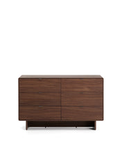 Load image into Gallery viewer, Norlen 6-drawer chest of drawers in walnut veneer FSC Mix Credit 120 x 75cm