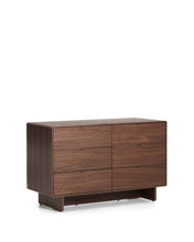 Load image into Gallery viewer, Norlen 6-drawer chest of drawers in walnut veneer FSC Mix Credit 120 x 75cm - image 2