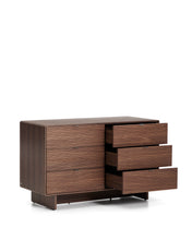 Load image into Gallery viewer, Norlen 6-drawer chest of drawers in walnut veneer FSC Mix Credit 120 x 75cm - image 3
