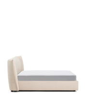 Load image into Gallery viewer, Arvian beige chenille removable-cover bed with ottoman base for a 180 x 200 cm mattress - image 6