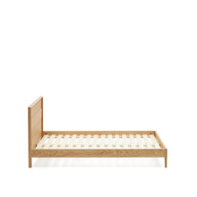 Load image into Gallery viewer, Lenon bed in solid oak and oak wood veneer for 180 x 200 cm mattresses, FSC MIX Credit - image 6