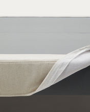 Load image into Gallery viewer, Cover for the Ofelia bed in ecru for a 160 x 200 cm mattress - image 5