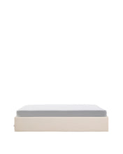 Load image into Gallery viewer, Nelzi ecru chenille ottoman bed base with removable cover for 90 x 200cm mattress FSC 100% - image 5