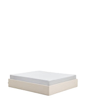 Load image into Gallery viewer, Nelzi ecru chenille ottoman bed base with removable cover for 180 x 200cm mattress FSC 100% - image 2