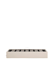 Load image into Gallery viewer, Nelzi ecru chenille side-opening ottoman bed base with removable cover for 90 x 200cm mattress FSC 100% - image 2