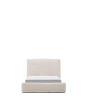 Load image into Gallery viewer, Ecru Blok bed with removable covers for 90 x 200 cm mattress FSC Mix Credit