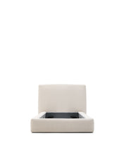 Load image into Gallery viewer, Ecru Blok bed with removable covers for 90 x 200 cm mattress FSC Mix Credit - image 4