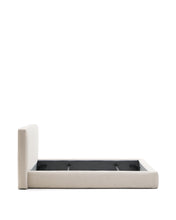 Load image into Gallery viewer, Ecru Blok bed with removable covers for 160 x 200 cm mattress FSC Mix Credit - image 3