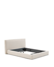 Load image into Gallery viewer, Ecru Blok bed with removable covers for 180 x 200 cm mattress FSC Mix Credit - image 2
