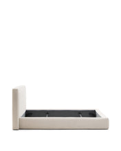 Load image into Gallery viewer, Ecru Blok bed with removable covers for 180 x 200 cm mattress FSC Mix Credit - image 3