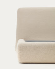 Load image into Gallery viewer, Martina bed with ecru bouclé removable cover for 90 x 200 cm mattress FSC Mix Credit - image 8