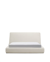 Load image into Gallery viewer, Martina bed with removable cover in ecru chenille for mattress 160 x 200cm