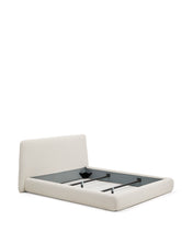 Load image into Gallery viewer, Martina bed with removable cover in ecru chenille for mattress 160 x 200cm - image 4