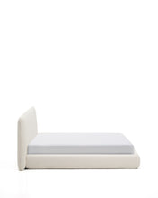 Load image into Gallery viewer, Martina bed with removable cover in ecru chenille for mattress 180 x 200cm - image 3