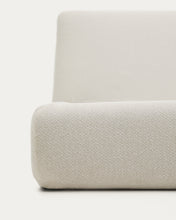 Load image into Gallery viewer, Martina bed with removable cover in ecru chenille for mattress 180 x 200cm - image 9