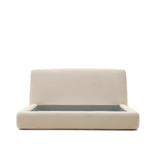 Load image into Gallery viewer, Martina bed cover in ecru bouclé for a 160 x 200 cm mattress - image 3