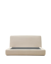 Load image into Gallery viewer, Martina bed cover in ecru bouclé for a 160 x 200 cm mattress - image 4