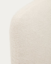 Load image into Gallery viewer, Martina bed cover in ecru bouclé for a 160 x 200 cm mattress - image 9