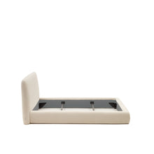 Load image into Gallery viewer, Martina bed cover in ecru bouclé for a 180 x 200 cm mattress - image 5