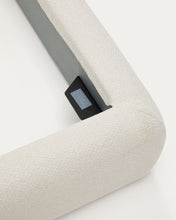 Load image into Gallery viewer, Martina bed cover in ecru chenille for mattress 180 x 200cm - image 4