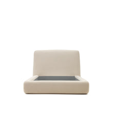 Load image into Gallery viewer, Martina bed cover in ecru bouclé for a 90 x 200 cm mattress - image 3