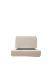 Load image into Gallery viewer, Martina bed cover in ecru bouclé for a 90 x 200 cm mattress - image 4