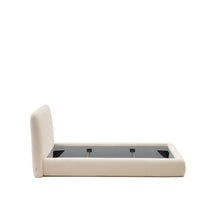 Load image into Gallery viewer, Martina bed cover in ecru bouclé for a 90 x 200 cm mattress - image 5