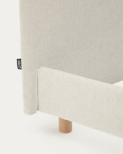 Load image into Gallery viewer, Pearl chenille cover for the Valma bed for a 160 x 200 cm mattress - image 2