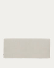Load image into Gallery viewer, Pearl chenille cover for the Valma headboard for beds up to 180 cm wide - image 5