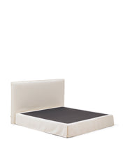 Load image into Gallery viewer, Jaira white chenille bed with removable cover for 180x200cm mattress FSC Mix Credit - image 2