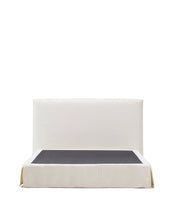 Load image into Gallery viewer, Jaira white chenille bed with removable cover for 180x200cm mattress FSC Mix Credit - image 4