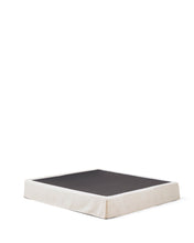 Load image into Gallery viewer, Jaira bed base with removable cover in white chenille for 180 x 200cm mattress - image 2