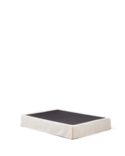 Load image into Gallery viewer, Jaira base cover in white chenille for 150 x 190cm bed - image 2