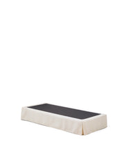 Load image into Gallery viewer, Jaira base cover in white chenille for 90 x 200cm bed - image 2