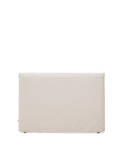 Load image into Gallery viewer, Jaira headboard cover in white chenille for a bed up to 150 cm - image 2