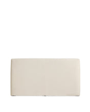 Load image into Gallery viewer, Blok ecru headboard with removable cover for bed up to 160cm