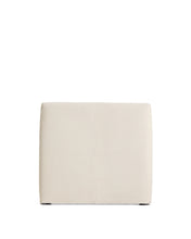Load image into Gallery viewer, Blok ecru headboard with removable cover for bed up to 90cm