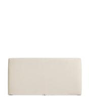 Load image into Gallery viewer, Blok ecru headboard with removable cover for bed up to 180cm