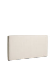 Load image into Gallery viewer, Blok ecru headboard with removable cover for bed up to 180cm - image 2