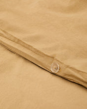 Load image into Gallery viewer, Sifinia mustard duvet and pillow cover set, 100% cotton percale fringes, 90 cm bed - image 9