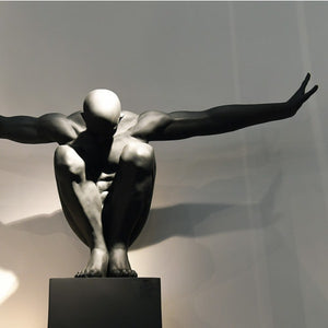 Large Man Figurine Ornament