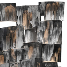 Load image into Gallery viewer, Gold Melt Square Wall Decor