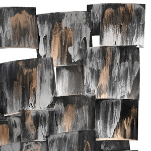 Gold Melt Square Wall Decor