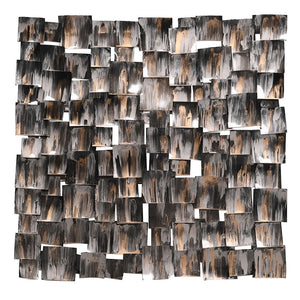 Gold Melt Square Wall Decor