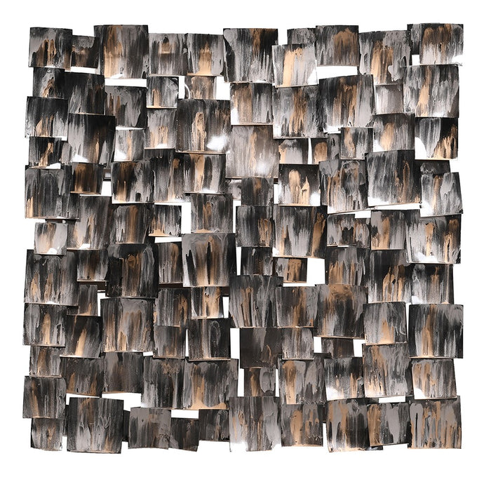 Gold Melt Square Wall Decor