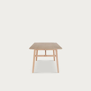 Borough 8 Seater Rectangular Dining Table, Natural Oak