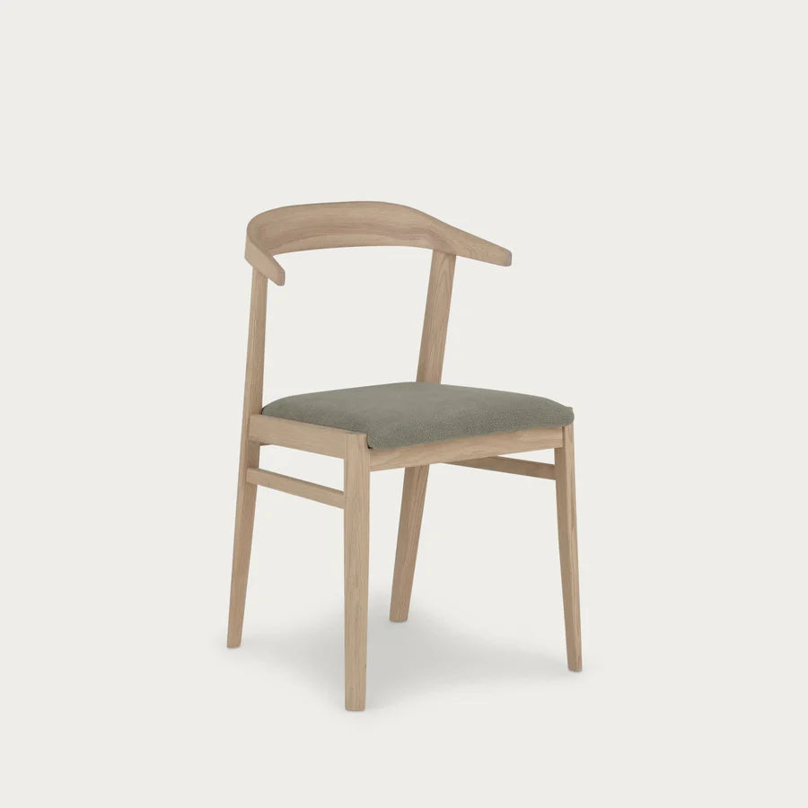 Borough Dining Chair, Signature Linen Moss