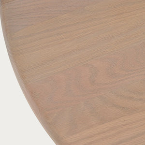 Sheldrake 4 Seater Round Dining Table, Natural Oak