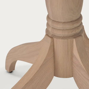 Sheldrake 4 Seater Round Dining Table, Natural Oak