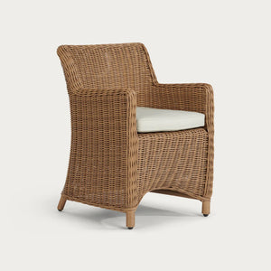 Stanway Carver Chair with Cushion Honey